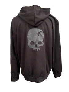Raven Black black Cotton Hoody Top One Size ML Halloween - Picture 1 of 8