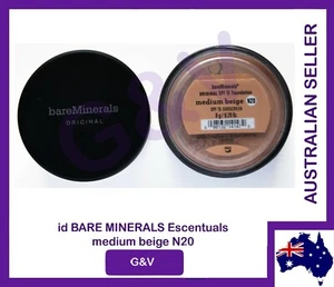 Bare Minerals Escentuals BareMinerals Medium Beige (N20) 8gr/0.21 Oz. - Picture 1 of 1