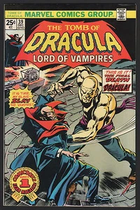 La tumba de Drácula #39, 1975, cómics de Marvel, en muy buen estado+ - Imagen 1 de 1