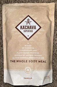 KA'CHAVA SUPRTFOOD VANILLA 31.75 oz THE WOLE BODY MEAL EXP. 06/2024