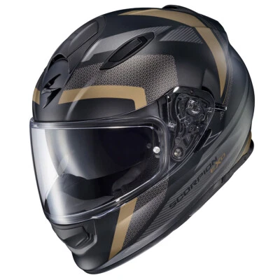Scorpion EXO Ryzer Full Face Motorcycle Helmet Evolution Gold Medium M - Image 1 of 4