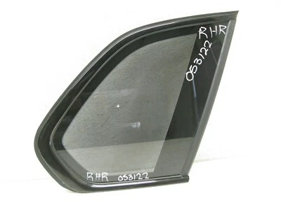 07-13 BMW E70 X5 REAR RIGHT PASSENGER QUARTER WINDOW GLASS OEM 053122 - Image 1 of 4