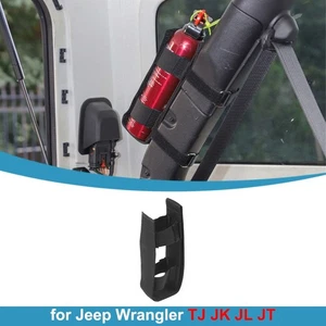 Fire Extinguisher Fixing Strap Holder Belt for Jeep Wrangler TJ JK JL JT 1997-24 - Picture 1 of 1