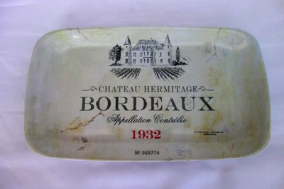 Pimpernel Chateau Hermitage Bordeaux Medium Plastic Tray – 35cm Long – Good Cond - Image 1 of 4