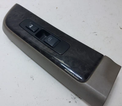 Interruptor de ventana delantero derecho Nissan Pathfinder 2001-2004 madera marrón grano Foto 1 de 4