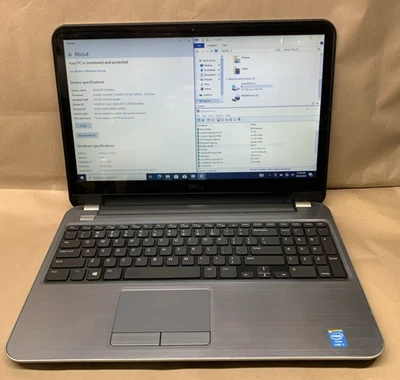 Dell Inspiron 15R-5537, Intel i7-4500U@1.8GHz, 16GB RAM, 1TB HDD, Win10P, Táctil Foto 1 de 4