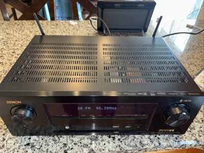 Denon In-Command Series HEOS AV Network Home Receiver AVR-X1400H - Image 1 of 4