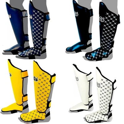 Fairtex SP5 Shin Guards Muay Thai Boxing Shin Pads Free Shipping - Image 1 of 2
