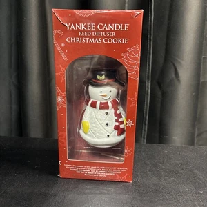Yankee Candle Snowman Reed Diffuser Christmas Cookie 2010 Retired No Reeds Used - Bild 1 von 6
