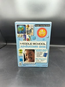 NEW Middle School Advantage 2008 PC Software DVD-ROM Gr 6-8 Education Homeschool - Picture 1 of 2