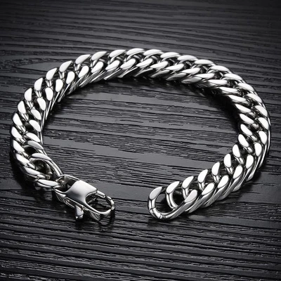  Mens Bracelet Stainless Steel Armb��nder F��r Herren Metallarmband - Bild 1 von 4