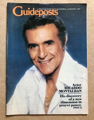 Guideposts Magazine (April 1979), Actor Ricardo Montalban & Prayer, VG! - Image 1 of 3
