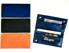 LARGE Tobacco Pouch Soft PU Leather with Booklet Holder VERSATILE 