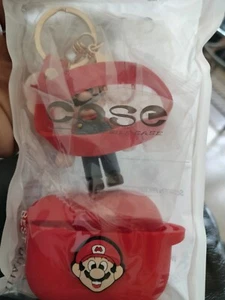 Mario Airpod Pro Case And Keychain - Picture 1 of 3