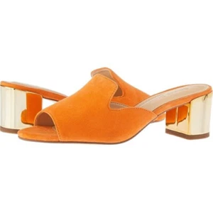 SEMPRE DI Mule. Tangerine. AU8/EU39. NWB. RRP $166. Made in Brazil. - Picture 1 of 1