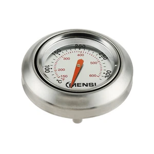 BBQ Charcoal Grill Pit Wood Smoker Temperature Gauge Weber Grill Thermometer - Picture 1 of 13