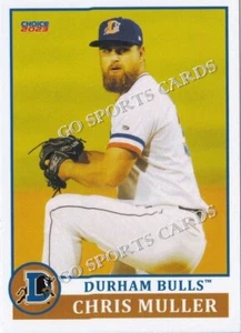 2023 Durham Bulls Chris Muller novato a radiocontrol Tampa Bay Rays ligas menores - Imagen 1 de 1
