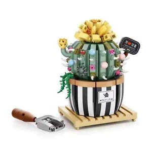 LOZ Mini Blocco Costruzione Micro Cactus Fiori Piante in Vaso Goditi la Vita 1246 - Foto 1 di 5