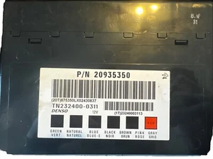 2011 CHEVY IMPALA LS 3.5L A/T BODY CONTROL MODULE 20935350 - Bild 1 von 3