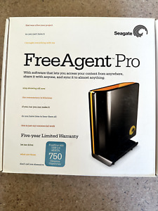 Disque dur externe Seagate FreeAgent Pro 750 Go neuf dans sa boîte