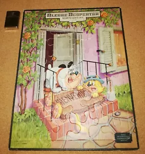 VINTAGE RARE HANNA BARBERA TOP CAT FRAME TRAY PUZZLE TV ARGENTINA VARIANT #1 - Picture 1 of 12