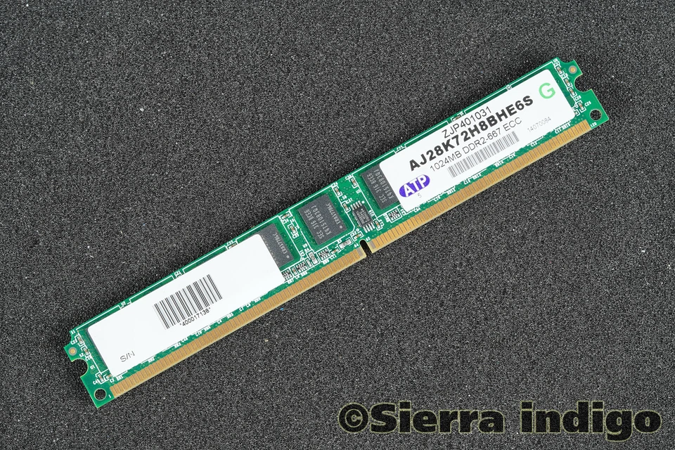 AJ28K72H8BHE6S ATP DDR2-667 ECC Server Memory RAM - Immagine 1 di 1