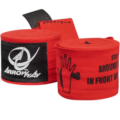 ARROWWAY INSTRUCTIONAL HAND WRAPS - Meister Pro Elastic Boxing MMA Kids Wrist - Image 1 of 4