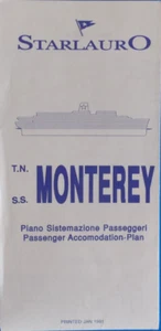 Piano passeggeri nave "Monterey" - 1991 - Picture 1 of 5