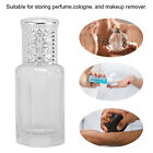 3pcs Refillable Perfume Mist Spray 10ml Silver Cover Clear Glass Empty Fragr FD5
