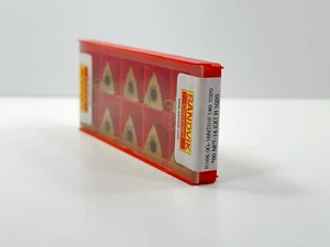 SANDVIK R166.0G-16NT01F140 *60 NPT-14 EXT R New Carbide Inserts Grade 1020 10pcs - Picture 1 of 2