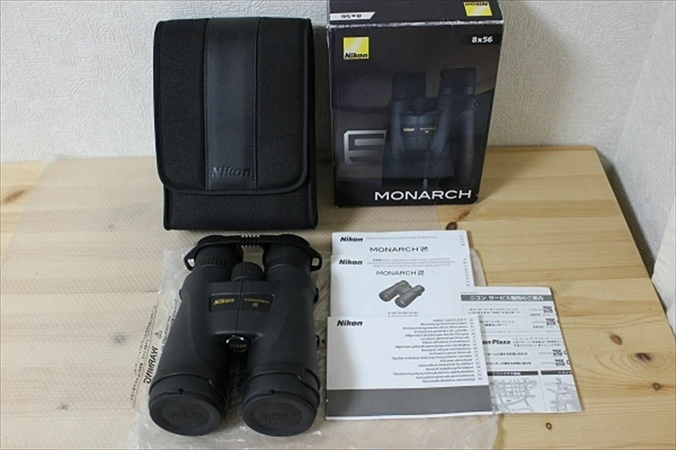 Nikon Official Monarch 5 8x56 Binoculars 8 Times 56 mm from Japan NEW - Image 1 of 1