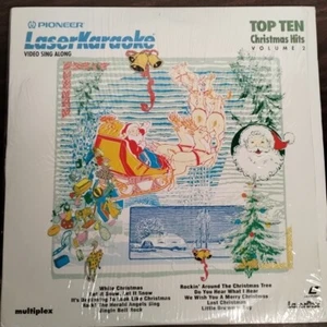 PIONEER Vintage Karaoke Laser Disc Music Vol 2 Video Sing along Christmas Rock - Picture 1 of 7