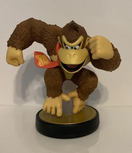 Amiibo Super Smash Bros Donkey Kong Figure Nintendo Switch Wii U 3DS - Picture 1 of 5