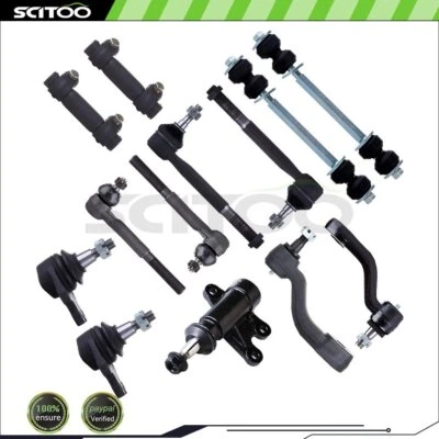 For 1993-1995 Chevrolet K1500 GMC K1500 Front Lower Tie Rods End Ball Joints - Image 1 of 4