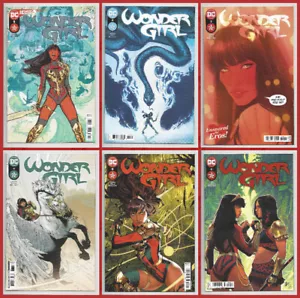 WONDER GIRL #1 2 3 4 5 6 SET (1° STAMPA) Wonder Woman DC 2021 2022 NM- NM - Foto 1 di 9