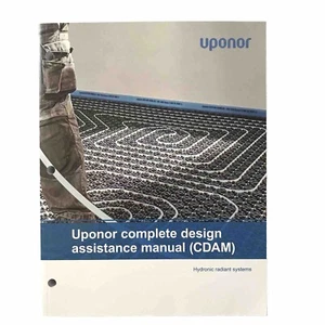 Uponor Radiant Floor Complete Design Assistance Manual ( CDAM) Hydronic Systems - Picture 1 of 6