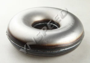 US STOCK 2" ID Mild Steel 360 Degree Mandrel Bend Donut Pipe Tube - Picture 1 of 4
