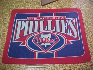 Philadelphia Phillies MLB 53" x 42 1/2" Blanket Throw / Banner ~ 100% Polyester - Picture 1 of 2
