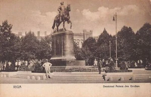 Latvia - RIGA - Peter the Great Monument - Publ. Dr. Trenkler & Co. Ser. 164 - 1 - Picture 1 of 2