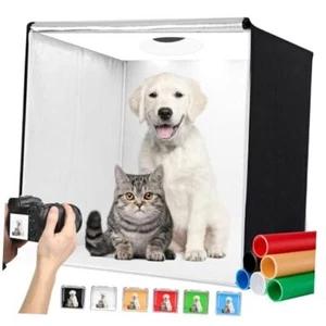Photo Studio Light Box Photography 32"x32" with 100 LED and 6 32'' with 6500K - Picture 1 of 7