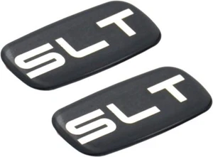 2x SLT Cab Emblems Car Badge 3D Nameplate for 95-07 Yukon Suburban Sierra Chrome - Picture 1 of 5