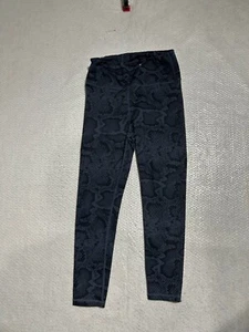 ALLFENIX leggings blue python print Women's LARGE - Picture 1 of 2