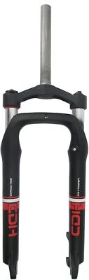 CDH 1-1/8" Threadless Fat Tire Bicycle Suspension Fork 26"x4" MTB Bike Fork Disc - Image 1 of 4