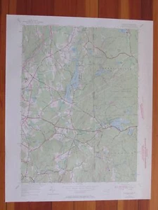 Thompson Connecticut 1972 Original Vintage USGS Topo Map - Picture 1 of 1