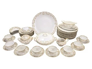 46 TEILE THEODORE HAVILAND SCHLIEGER 152 PORZELLAN GESCHIRRSET - Bild 1 von 18