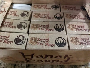 1 STARTER DECK HONOR BOUND LEGEND OF THE FIVE RINGS ORIGINAL FACTORY SEAL DECK - Picture 1 of 4