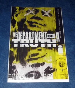 DEPARTMENT of TRUTH #1 final 6th print ERROR VARIANT iMAGE COMIC 2021 TYNION NM - Picture 1 of 1