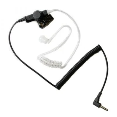 Otto v1-10432 Compatible FBI Style Acoustic Tube 2.5mm Earpiece for Speaker Mic - Image 1 of 3