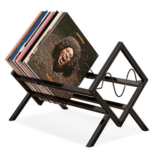 Schallplatten ständer Schallplattenständer Plattenständer aufbewahrung Regal - Bild 1 von 11