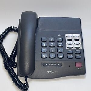 Vodavi 3011-71 Phone XTS 8-Button Tested Warranty No Display Charcoal (Black)